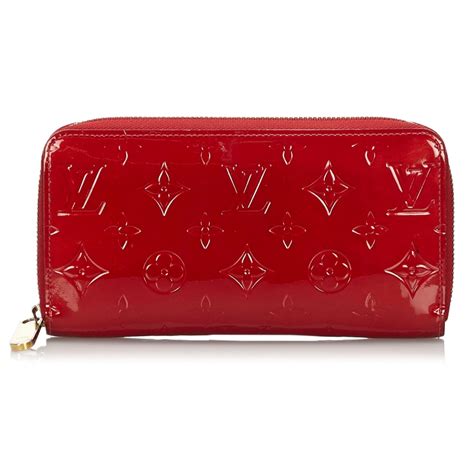 louis vuitton vernis wallet red|Louis Vuitton Vernis Patent Leather Wallet .